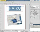 <p>Scribus 1.5.0svn under Haiku (http://www.scribus.net).</p>
